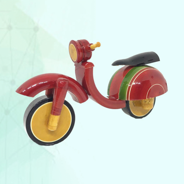 Kondapalli Vintage Scooter - Handcrafted Wooden Model