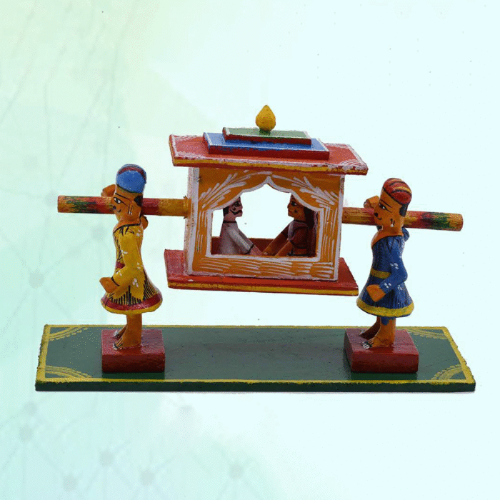 Traditional Kondapalli Palanquin (Pallaki) Bomma